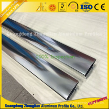 Shining Polished aluminium Profiles for High End Furnitures Decoration